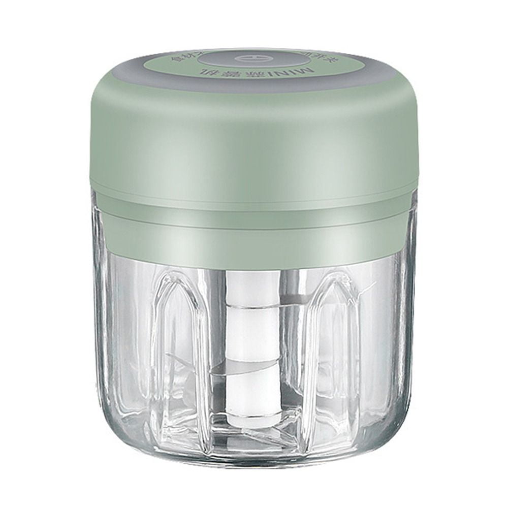 Home 250ML With USB Mini Electric Garlic Chopper Onion Dicer Slicer
