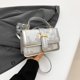 thumbnail image 2 of Bolso de hombro pequeño cuadrado con bordado de estilo coreano, bandolera de mano ligera de lujo con diseño de nicho estético, novedad de otoño de 2025, 2 of 5