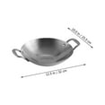 thumbnail image 2 of UPGRATOR Small Pot Stainless Steel Heat-resistant Household Cooking 1Pack, 2 of 8