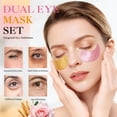 thumbnail image 4 of Devimic Under Eye Patches Set 60 Pairs (2 x 30 pairs), Golden & Rose Eye Mask for Dark Circles & Puffiness, Hydrating, Firm & Brighten Delicate Skin, 4 of 8