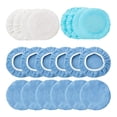 thumbnail image 1 of 20 almohadillas de microfibra para pulir coches, aplicadoras de cera para sellar esmaltes. 5 a 6 pulgadas 20 piezas, 1 of 9