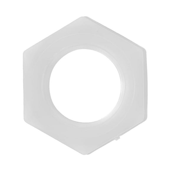 Nutsand Bolts,50Pcs Hex Nuts Plastic Hardware Nuts Nylon Hex Nuts True to Its Promise