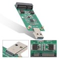 thumbnail image 4 of Methold Disco de estado sólido mSATA SSD a convertidor de adaptador USB3.0 Tarjeta de expansión de alta velocidad Estaciones de acoplamiento para portátiles, 4 of 6