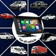 thumbnail image 4 of NEXPOW Wireless Carplay Screen, 7" Car Play Screen & Stereo Fit for Android Auto and Apple CarPlay - Multimedia Player, Bluetooth, for Car, Trucks, SUV New, 4 of 8