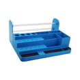 thumbnail image 4 of Caja de almacenamiento para dispensador de soldadura, organizador de herramientas de soldadura con pasta antideslizante profesional Flux, soporte para azul, 4 of 8