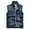 Dark Blue, variant on Ginsiom Mens Denim Vest Sleeveless Slim Fit Ripped Retro Jean Vest Jacket