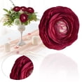 thumbnail image 2 of QIDESHIP Artificial Flower Head, 2.8 Inch Silk Lotus Bloom, Soft Realistic Fabric with Bendable Stem, for DIY Wedding Bouquets Table Centerpieces Wreaths, 2 of 9