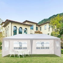 10' x 20' Canopy Tents for Outside, Waterproof Four Sides Tents and Canopies for Wedding, Party, Commercial Event, White