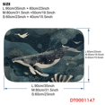 thumbnail image 4 of Whale 1147 Non-Slip Memory Foam Bath Rug: Absorbent, Quick-Dry, Machine Washable, Soft & Comfortable - S, 4 of 7
