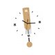 thumbnail image 5 of Reloj de pared colgante con números romanos grandes, sin , decoración de pared, adorno acrílico para el hogar, cocina, estudio, cafetería, bar,, 5 of 9