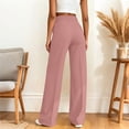 thumbnail image 4 of Kezqiaxn Womens Dress Pants Stretchy Work Pants High Waisted Business Casual Trousers with Pockets Fashion Clothing, 4 of 5