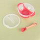 thumbnail image 5 of Juego de cubiertos para bebé de 3 uds., resistente a caídas, ventosa, tazón, cuchara, Kit (rosa Likrtyny Para estrenar, 5 of 7
