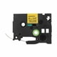 thumbnail image 2 of Cinta de etiquetas Qian QZe-631, 6 pack laminadas 12 mm de ancho 8 m de largo, Negro/Amarillo compatible con Brother P-Touch TZe HSe, resistente al agua y desgaste, 2 of 8