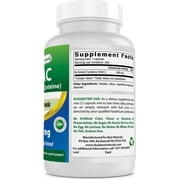 3 Pack Best Naturals NAC (N-Acetyl L-Cysteine) 600 mg 250 Capsules