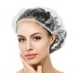 thumbnail image 1 of Gorros de ducha desechables, gorro de ducha de 100 uds, gorro de ducha de pelo elástico transparente, ancho y grueso, 1 of 5