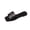 Summer Shoes # Black, variant on Women Chunky Heel Sandals Open Toe Ankle Strap Block Heel Dress Shoes Metallic Decoration Adjustable Buckle Soft Insole Non-Slip Evening Party Wedding Gala