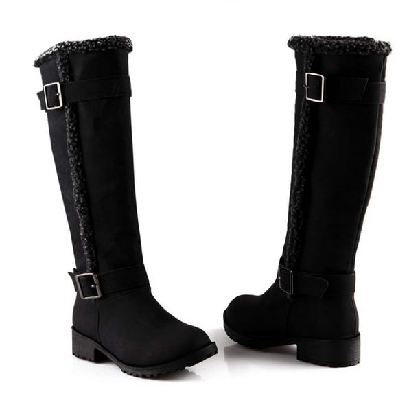 Jovati Bottes d hiver chaudes pour femme Walmart