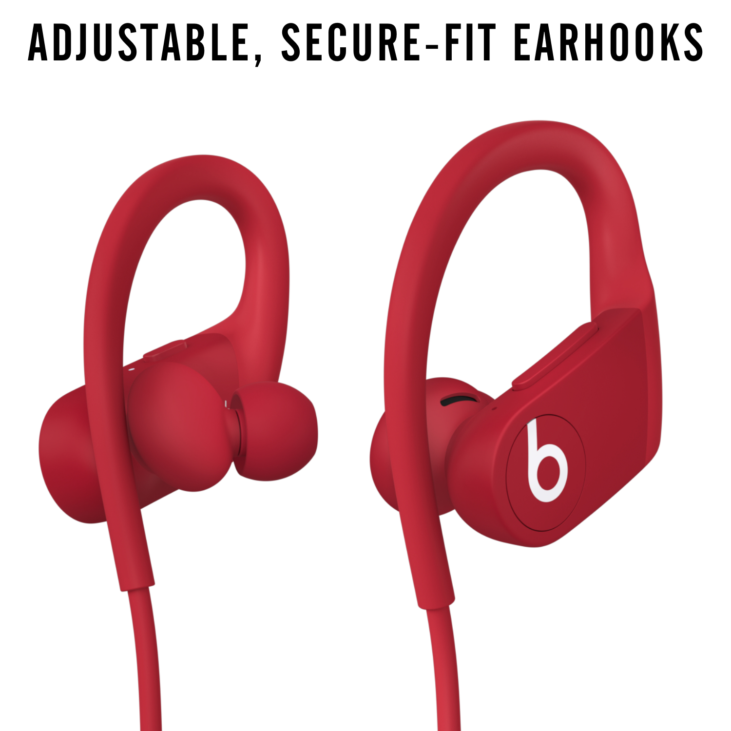 Powerbeats High-Performance Wireless Earphones with Apple H1 Headphone Chip - Red - image 10 of 11