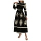thumbnail image 1 of mfyjkho Vestidos para mujer, Vestido camisero de manga larga con lazo y estampado para mujer Vestidos maxi para mujer xl, 1 of 3
