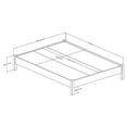 thumbnail image 5 of South Shore Step One Queen Platform Bed, Gray Oak, 5 of 5