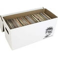thumbnail image 4 of 7" 45rpm Vinyl Record Storage Box - Heavy Duty Cardboard with Removable Lid - Holds up to 200 7" Records - 1 Box #07BC09HD, 4 of 7