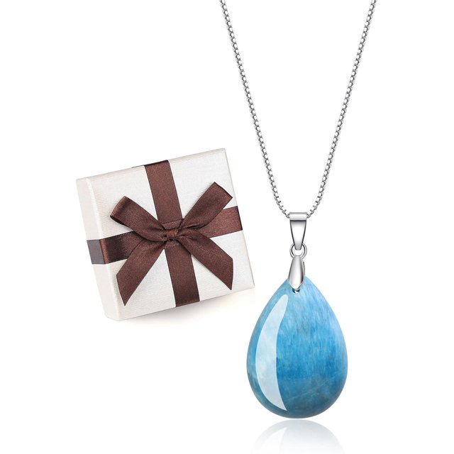 Collar de plata de ley 925 con cristales Un regalo precioso para el día de San Valentín, el día de madres