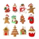 thumbnail image 1 of De Adornos De Hombre De Jengibre, Colgantes De Pan De Jengibre De Pvc, De Navidad, Estatuilla Artesanal Para Decoración De Festivales De Árboles De Navidad12 Piezas 2 Piezas Serendint HA013803-00, 1 of 7