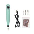 thumbnail image 2 of Mornei Portable Electric Nails Drill Nail Sanding Machine Lightweight Cordless Pedicure Green, 2 of 9