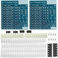 thumbnail image 4 of Kit de práctica de soldadura (2 unidades) con placa de soldadura, componentes y placa PCB para proyectos DIY., 4 of 7