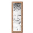 thumbnail image 2 of ArtToFrames 8" x 26" Honey Picture Frame, 8x26 inch Brown Wood Poster Frame (WOM-4085), 5 Pack, 2 of 7