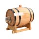 thumbnail image 3 of Barril de madera para añejamiento con soporte Barril de vino Regalo Bar Contenedor de vino para enólogo Brandy Cóctel Envejecimiento Barman Licores 1L 18x127x15cm, 3 of 9