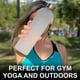 thumbnail image 2 of 1l Water Bottle With Time Marker 32 Oz Motivational Reusable Fitness Sports Outdoors Travel Leakproof Bpa Free Frosted Plastic, 2 of 4