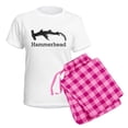 thumbnail image 5 of CafePress - Vintage Hammerhead Shark Women's Light Pajamas - Women's Short Sleeve Print T-Shirt and Pants Light Cotton Pajama Set, 5 of 7