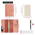 thumbnail image 2 of Elegante Agenda Espiral Para Hombre A6 Piel Cafe Recargable, 2 of 7
