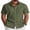 Olive Green, variant on COOFANDY Mens Short Sleeve Button Down Shirts Cotton Casual Summer Shirts Textured Beach Vacation Outfits