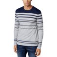 thumbnail image 1 of Camiseta básica a rayas Michael Kors para hombre color azul grande, 1 of 1