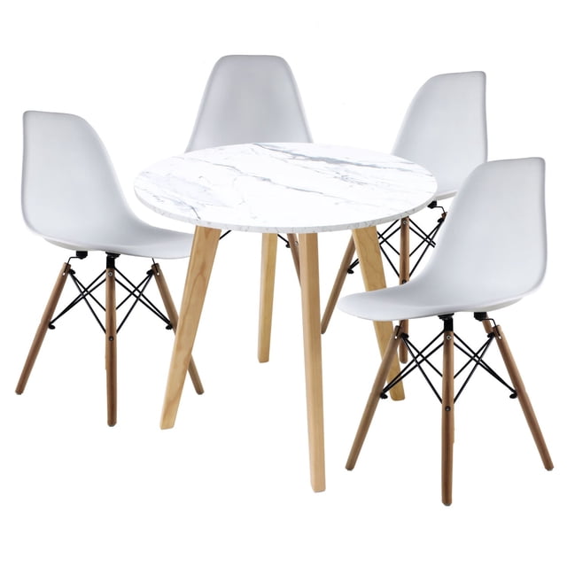 Mesa Frankfurt 80 con 4 Sillas Oslo