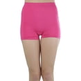 thumbnail image 3 of ToBeInStyle Women's Pack of 6 Seamless Pinstripe Long Boyshorts, 3 of 6