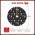 thumbnail image 2 of Haiem cute Skull bone Pattern Christmas Tree Skirt Merry Christmas Party Christmas Tree Decoration,New Year Decorations-36", 2 of 6