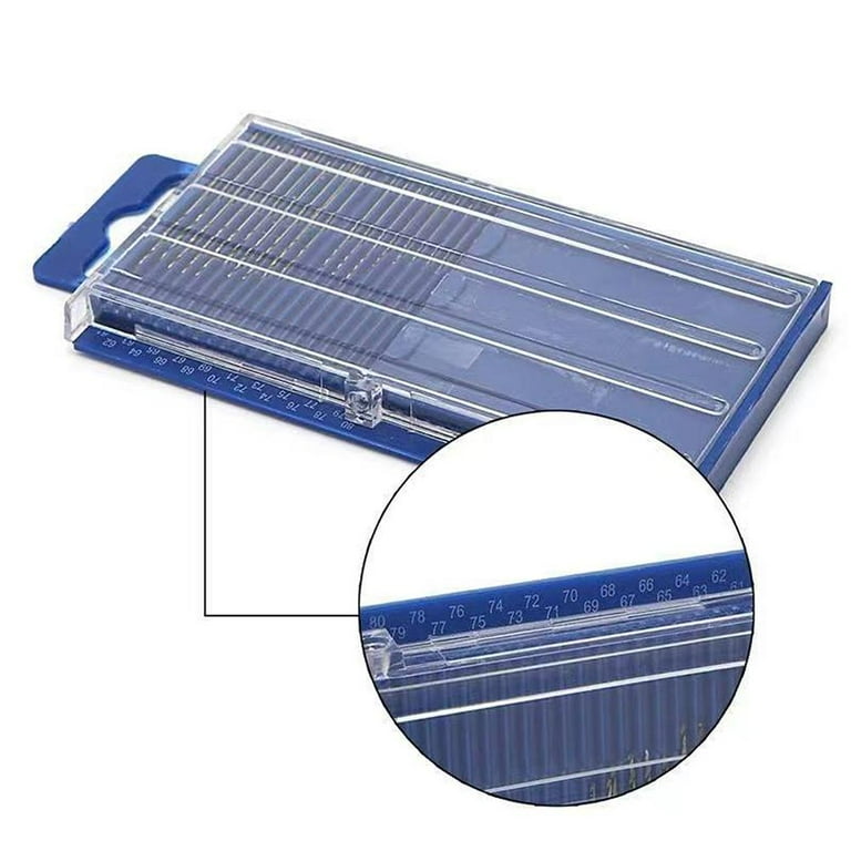 SSKFHGI 21pcs Mini Twist MicroDrill Set 6180 Jewelers Bit Pin