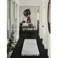thumbnail image 3 of Momeni Boulder Hand Woven Wool and Cotton Geometric Blue Area Rug 5' X 8', 3 of 5