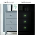 thumbnail image 3 of 4PCS Square Cabinet Fluorescence Knob Glowing in the Dark Furniture Drawer Pulls Handle with Screws Cartoon Sea Fish, 3 of 5