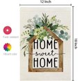 thumbnail image 6 of diyeu Eucalyptus Garden Flag 12×18 Inchl Floral Home Sweet Home Decorative Double Sided Holiday Farmhouse Seasonal Outside Decor for Yard AG031, 6 of 6