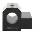 thumbnail image 1 of Lathe Tool Holder, SBHA Lathe Tool Holder, Long Service Life Easy To Install Lathe For Tool Holder Metalworking Lathe Industrial Application SBHA 25-25, 1 of 8