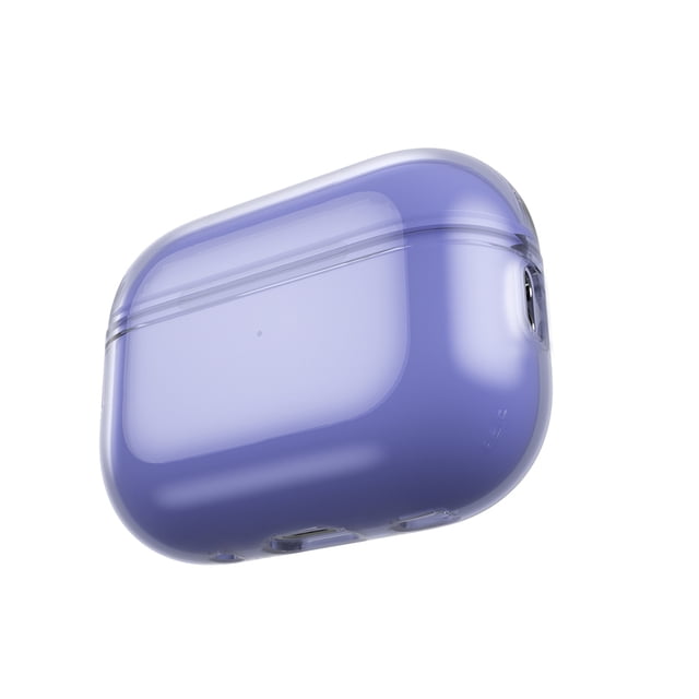 Audífonos Funda de soporte para caja de carga de para Apple Airpods Pro 2 (con orificio morado)