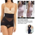 thumbnail image 4 of Zukuco Women Shapewear Tummy Control Hi-Waist Body Shaper Slimming Girdle, 4 of 8