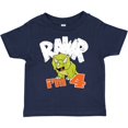 thumbnail image 3 of Inktastic Rawr I'm 4 Baby Triceratops Boys or Girls Toddler T-Shirt, 3 of 5