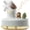 white, variant on Ultrasonic Humidifiers for Bedroom and Office,Cold fog humidifier with music box, rotary windmill baby humidifier with night light, dual nozzle, two spray modes and ambient light