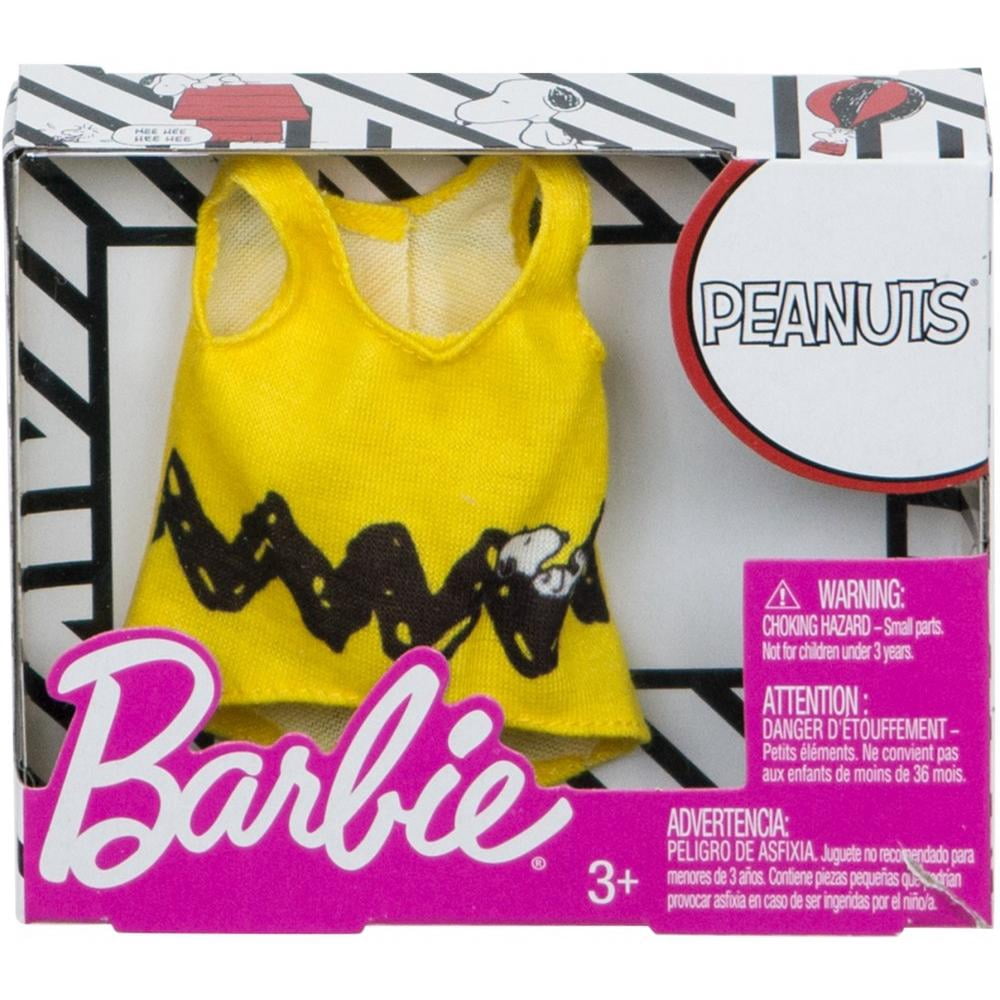 Barbie Peanuts Fashion Ein-Schulter-Top – Bunt & Stylisch Für Barbie-Puppen