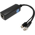 thumbnail image 1 of Czcpp-2 .5G Type C PoE Splitter 5V/2.4A, 48V PoE vers USB-C 5V/2.4A 12W Sortie, 2.5Gbps Ethernet Conforme IEEE802.3af/at, Plug and Play pour Maison Intelligente, 1 of 4